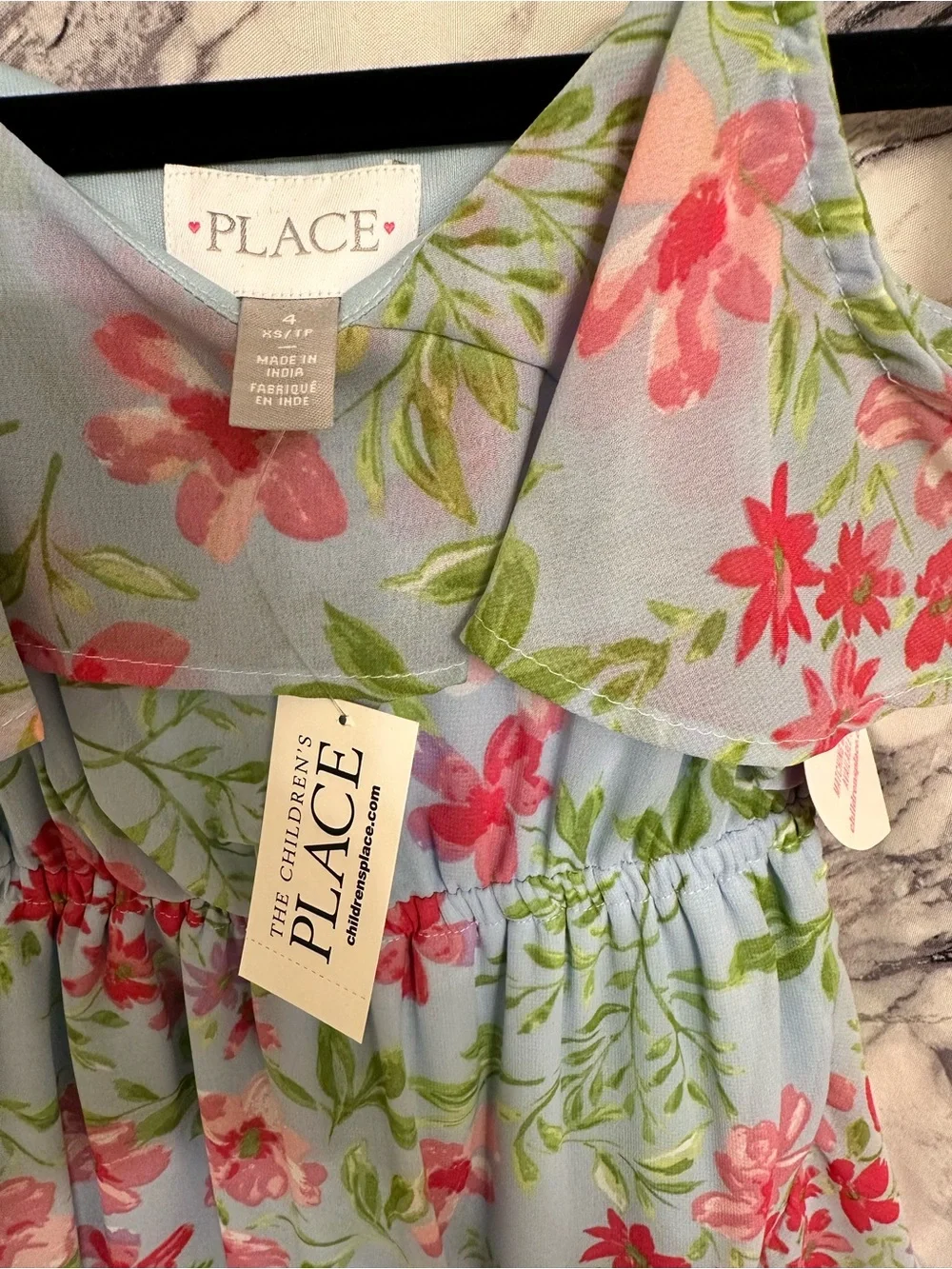 The Children's Place Floral Ruffle Sundress